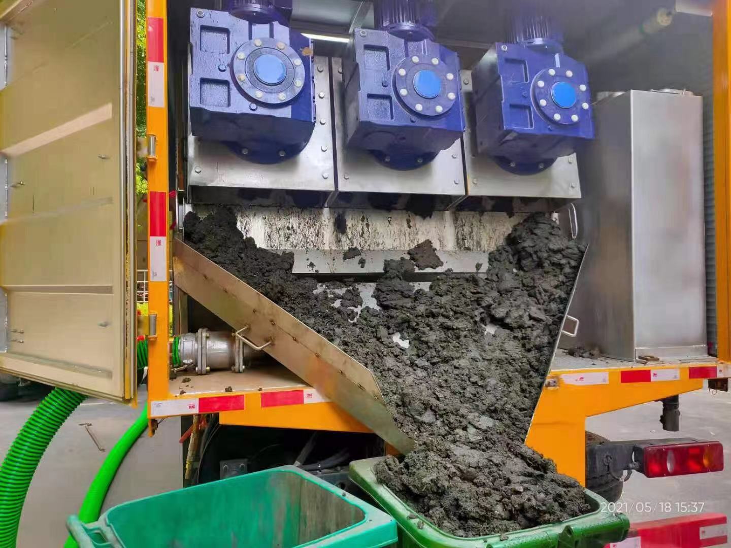 武江化粪池清掏城市维护站-泥浆净化干湿分离处理